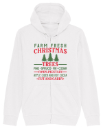 Farm Fresh Xmas Trees Hanorac cu fermoar Unisex Connector