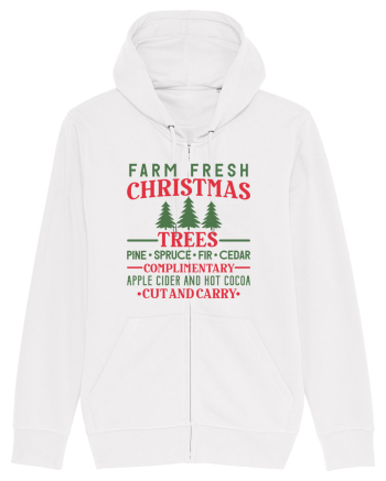 Farm Fresh Xmas Trees White