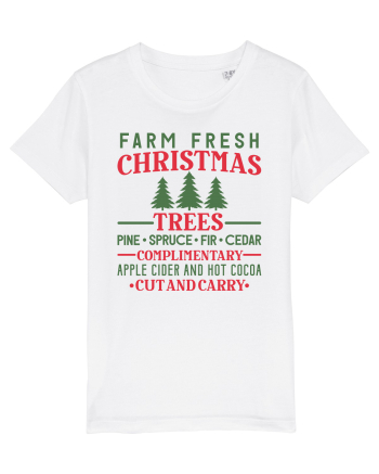 Farm Fresh Xmas Trees White