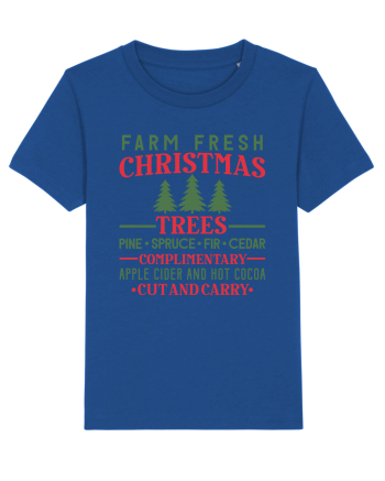 Farm Fresh Xmas Trees Majorelle Blue