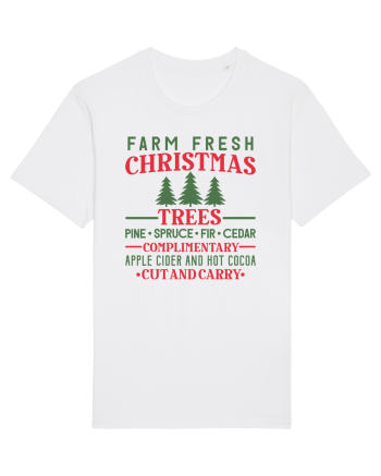 Farm Fresh Xmas Trees White