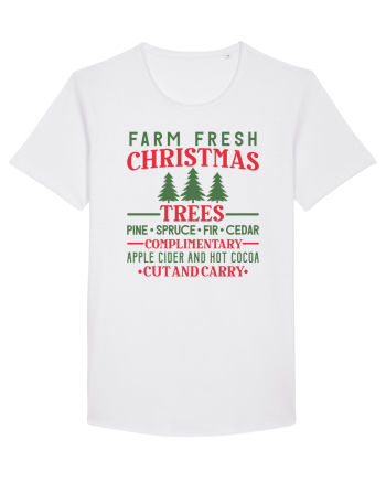 Farm Fresh Xmas Trees White