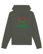 Christmas is a feeling Hanorac Unisex Drummer