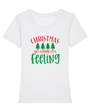 Christmas is a feeling White
