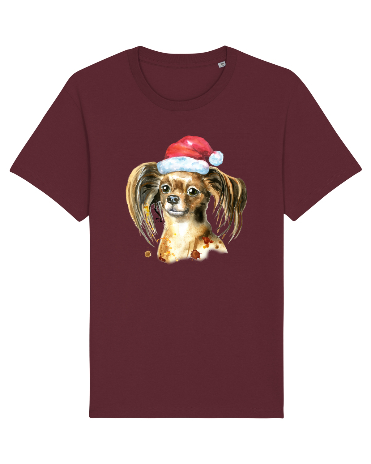 Tricou mânecă scurtă Unisex Rocker Burgundy