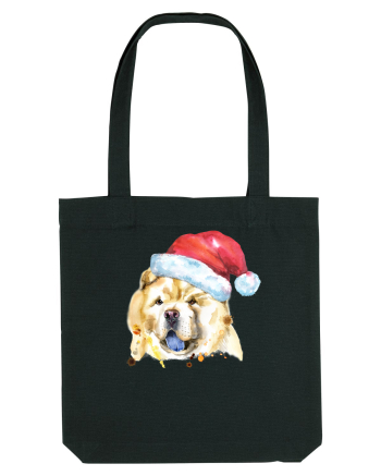 Chow Chow Santa Black