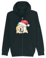 Chow Chow Santa Hanorac cu fermoar Unisex Connector