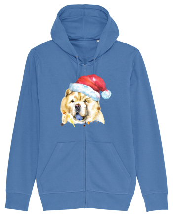 Chow Chow Santa Bright Blue
