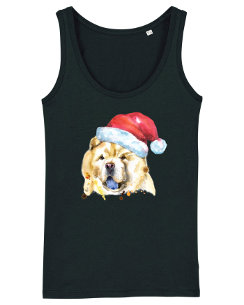 Chow Chow Santa Black