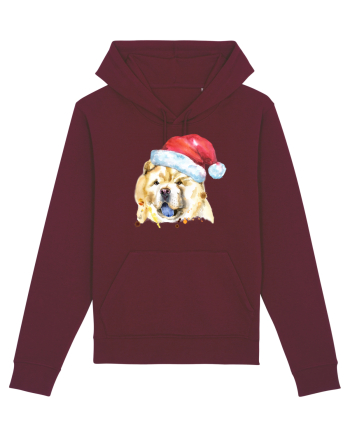 Chow Chow Santa Burgundy