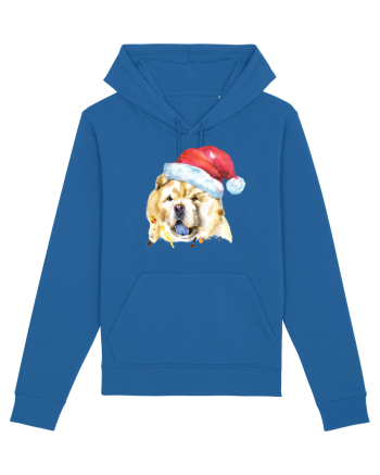 Chow Chow Santa Royal Blue
