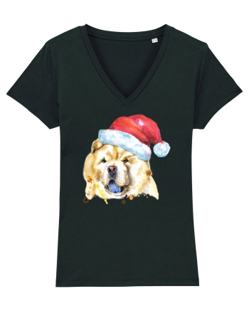 Chow Chow Santa Black