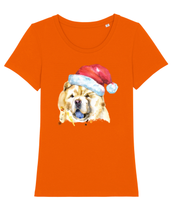 Chow Chow Santa Bright Orange