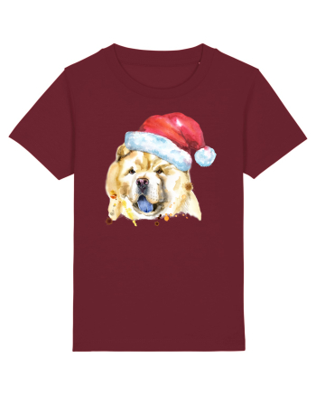 Chow Chow Santa Burgundy
