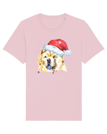 Chow Chow Santa Cotton Pink