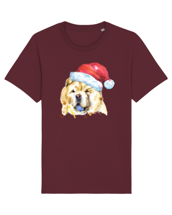 Chow Chow Santa Burgundy