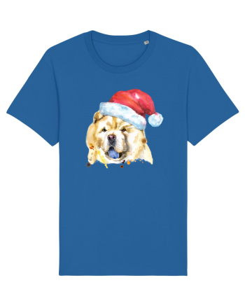 Chow Chow Santa Royal Blue