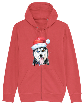 Husky Santa Hat Carmine Red