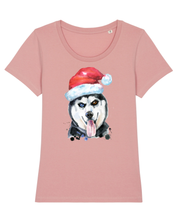 Husky Santa Hat Canyon Pink