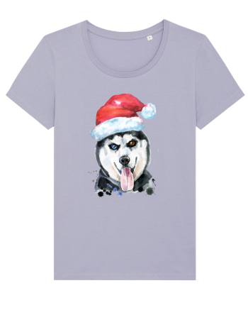 Husky Santa Hat Lavender