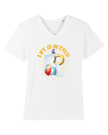 Life is better at the Pool White