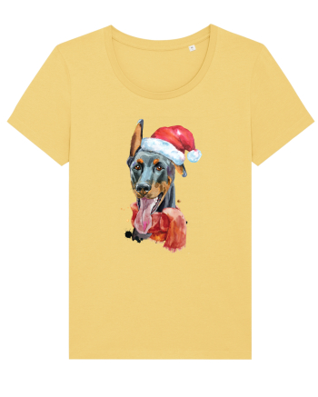 Doberman Santa Hat Jojoba