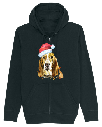 Droopy Dog Santa Hat Black