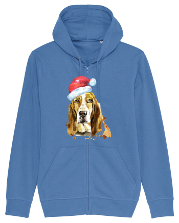 Droopy Dog Santa Hat Bright Blue