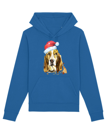 Droopy Dog Santa Hat Royal Blue