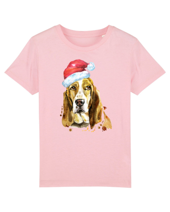 Droopy Dog Santa Hat Cotton Pink