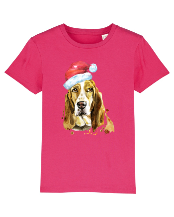 Droopy Dog Santa Hat Raspberry
