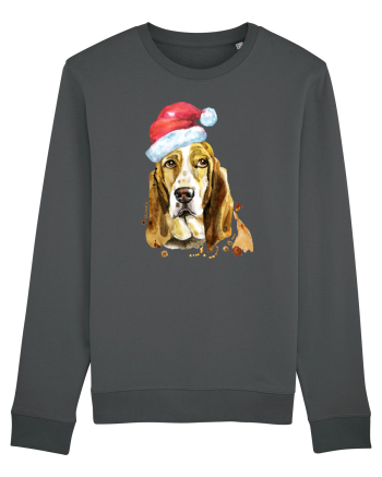 Droopy Dog Santa Hat Anthracite