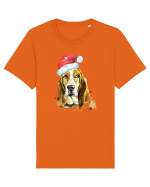 Droopy Dog Santa Hat Tricou mânecă scurtă Unisex Rocker