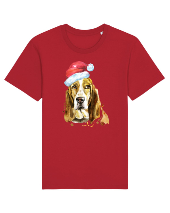 Droopy Dog Santa Hat Red