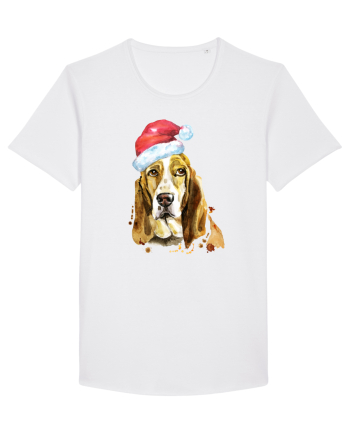 Droopy Dog Santa Hat White