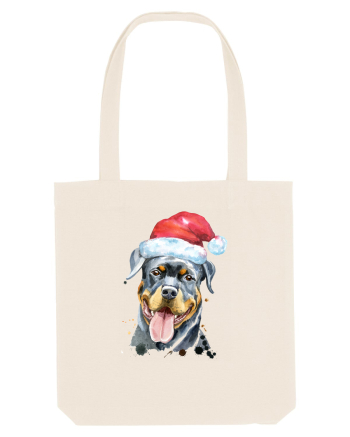 Rottweiler Santa Hat Natural