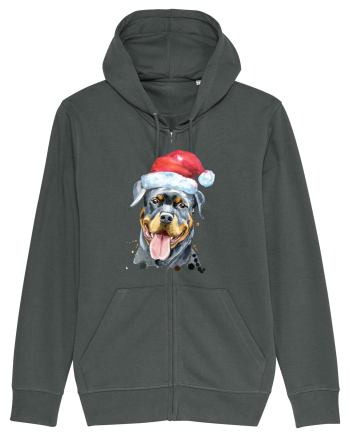 Rottweiler Santa Hat Anthracite