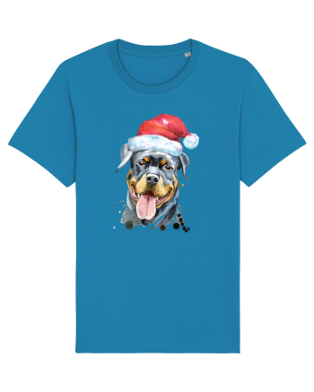 Rottweiler Santa Hat Azur