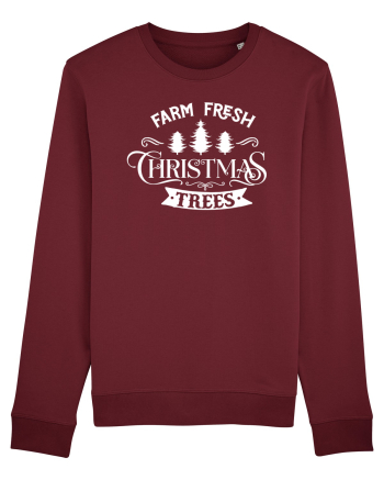 Farm Fresh Trees White Burgundy