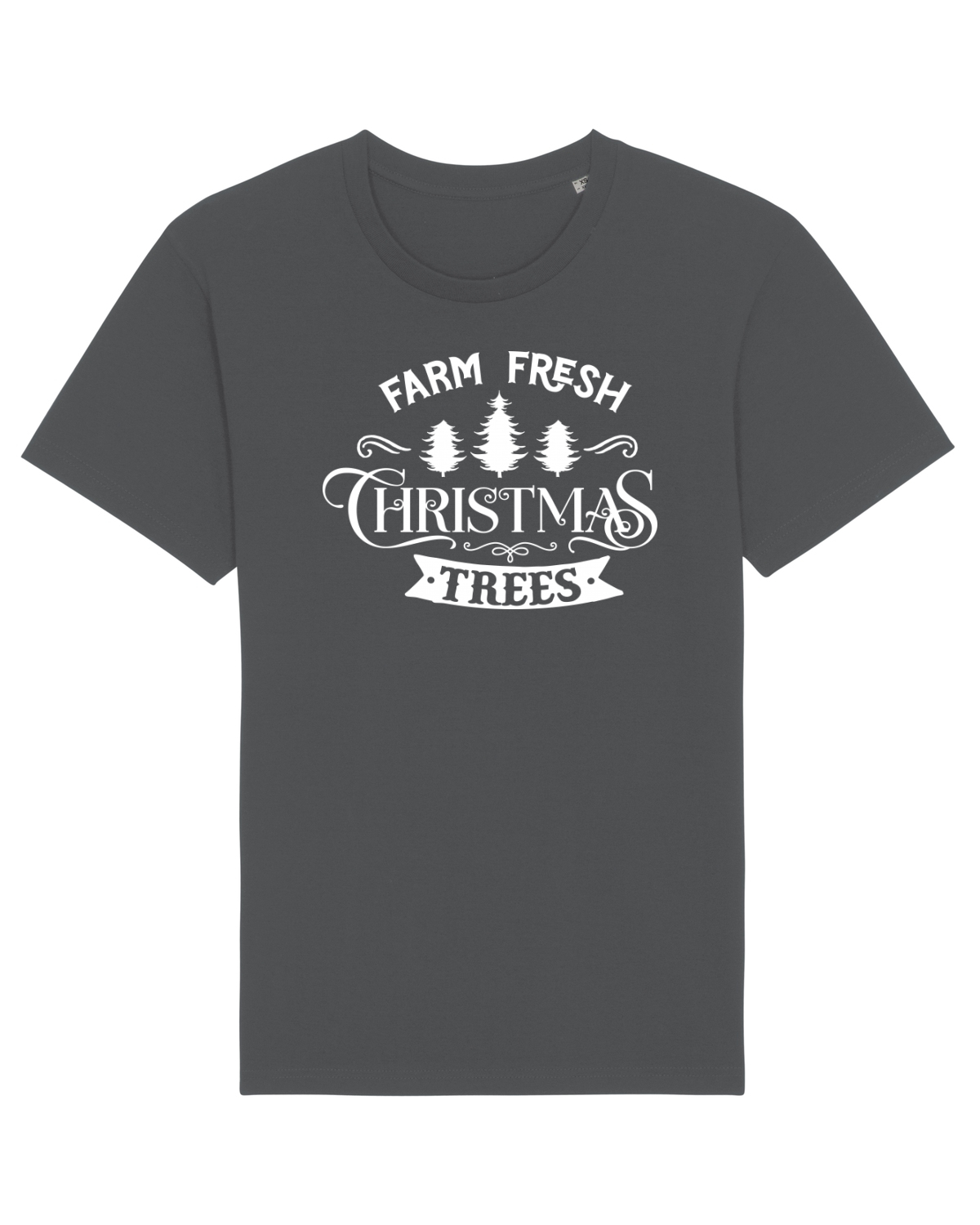 Tricou mânecă scurtă Unisex Rocker Anthracite