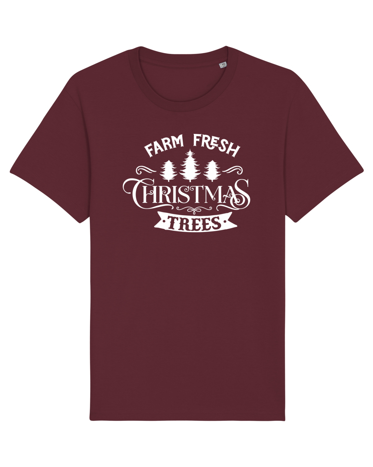 Tricou mânecă scurtă Unisex Rocker Burgundy