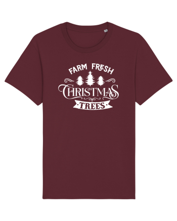 Farm Fresh Trees White Burgundy