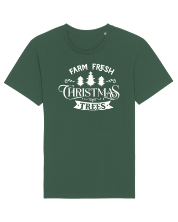 Farm Fresh Trees White Bottle Green