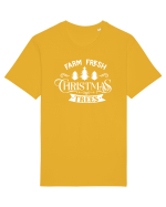 Farm Fresh Trees White Tricou mânecă scurtă Unisex Rocker