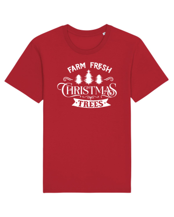 Farm Fresh Trees White Red