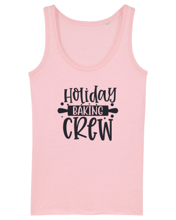 Holiday Baking Crew Black Cotton Pink