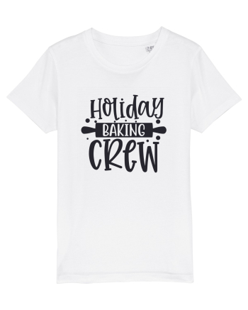 Holiday Baking Crew Black White
