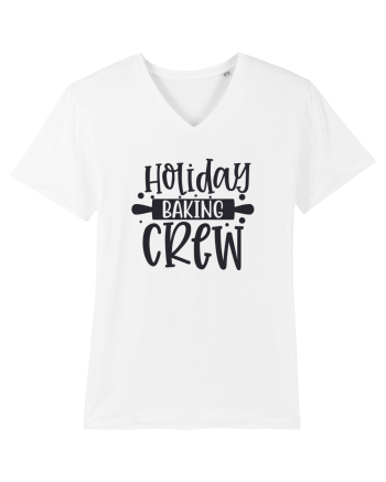 Holiday Baking Crew Black White
