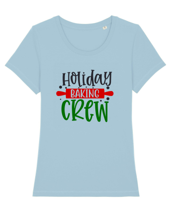 Holiday Baking Crew Colored Sky Blue