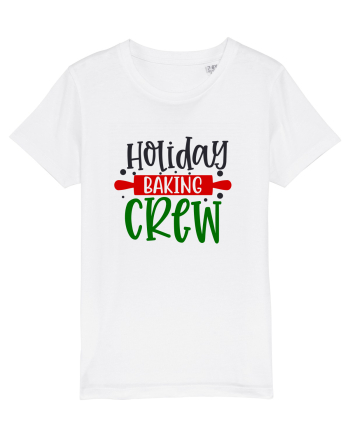 Holiday Baking Crew Colored White